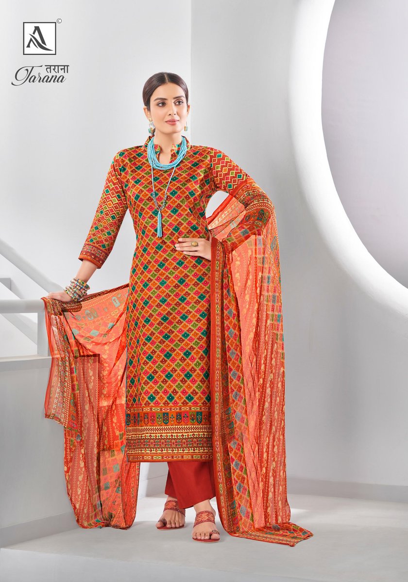 ALOK SUIT TARANA H-1477-001 TO H-1477-006 3