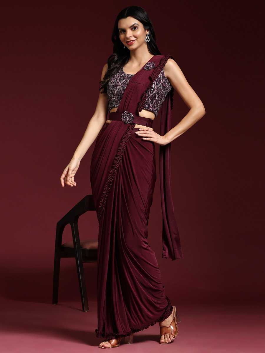 AMOHA READY TO WEAR SAREE 101009 4