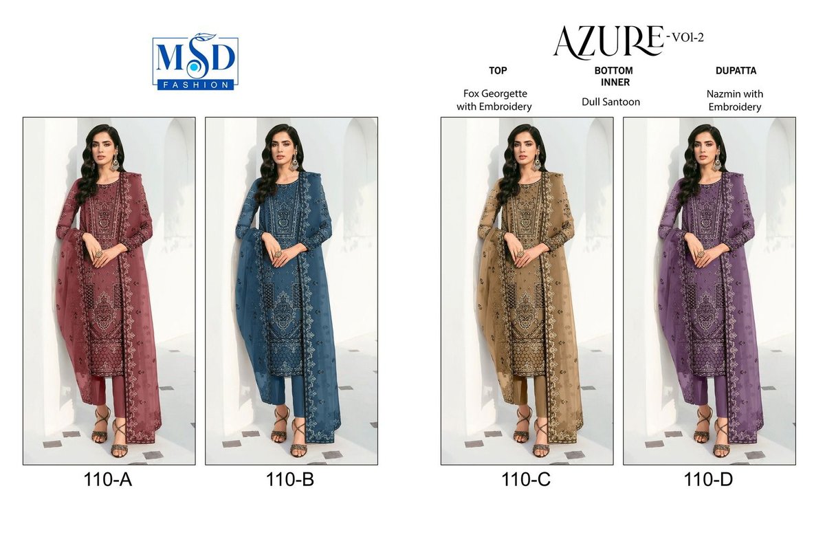 MSD Fashion Azure Vol-2 110 Colors 5