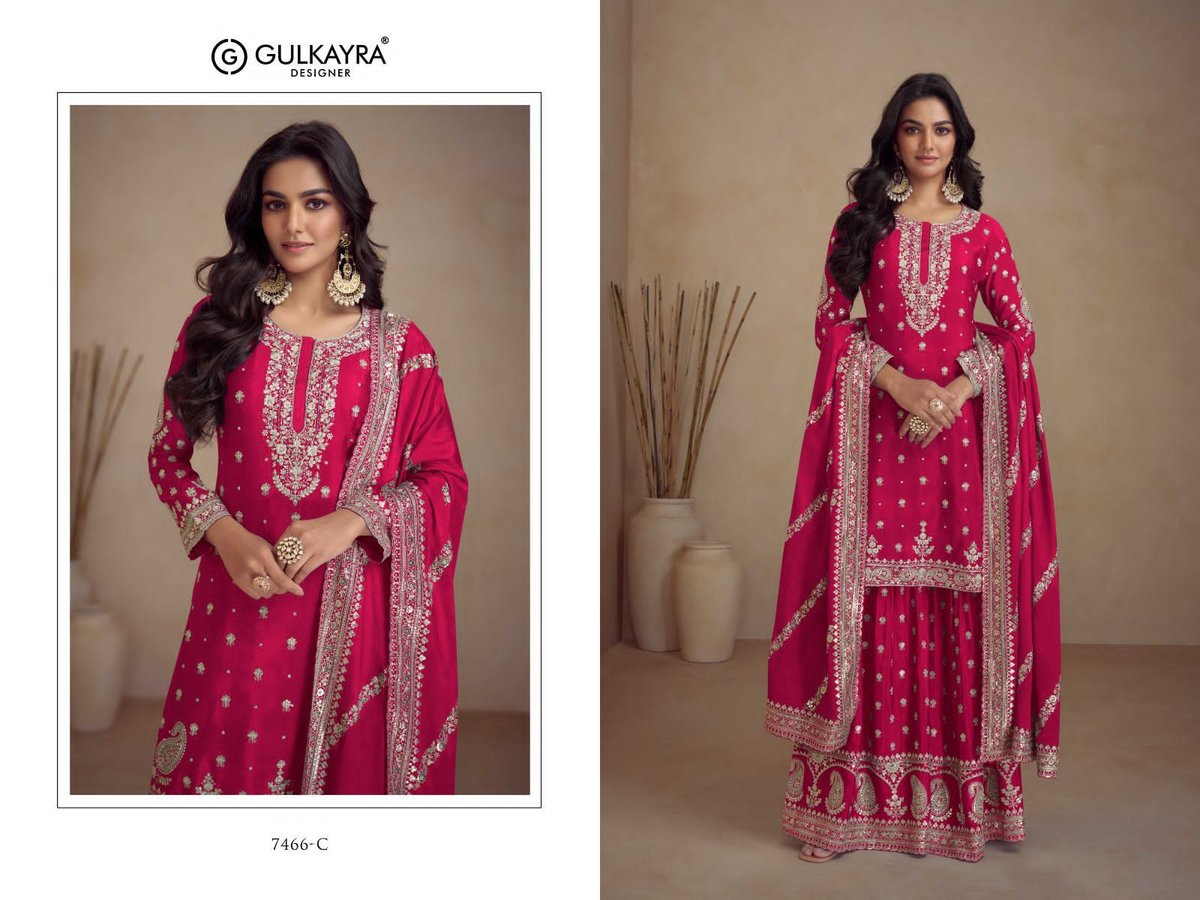 GULKAYRA DESIGNER SADAF 7466A-7466E 3