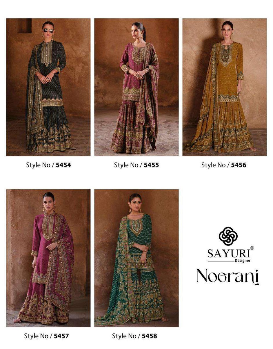 SAYURI DESIGNER NOORANI 5454-5458 6