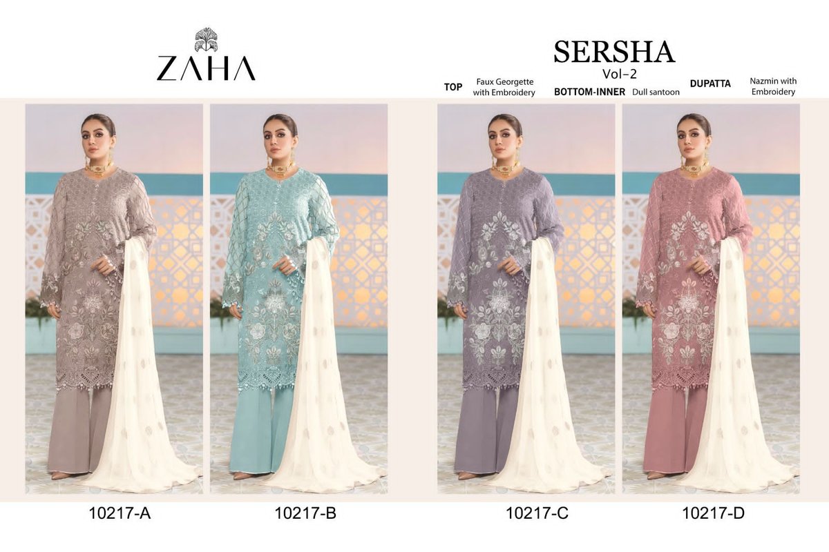 Zaha Sersha Vol-2 10217 Colors 5