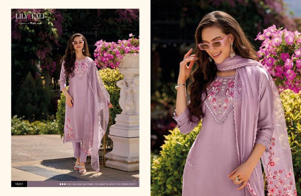 LILY & LALI AARYA 16201 TO 16206