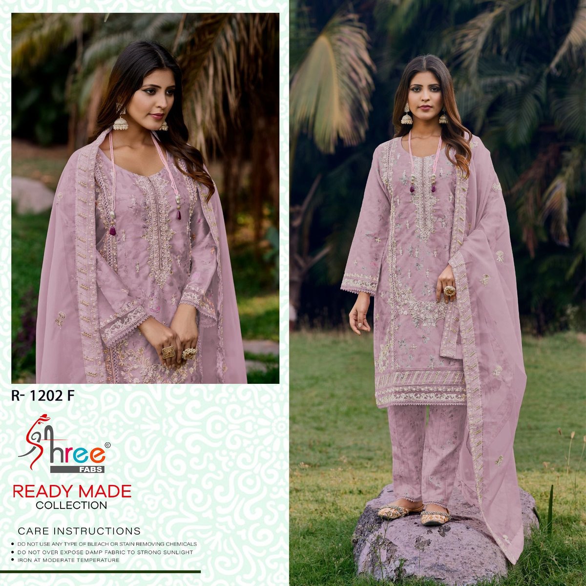 SHREE FAB READY MADE COLLECTION R-1202-E TO 1202-H 2