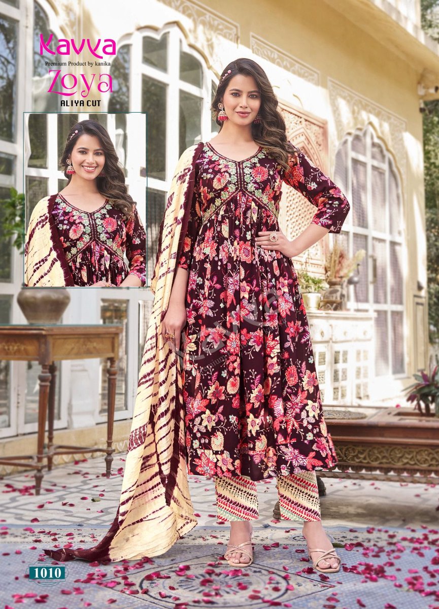 KAVYA ZOYA VOL-01 1001 TO 1010 10
