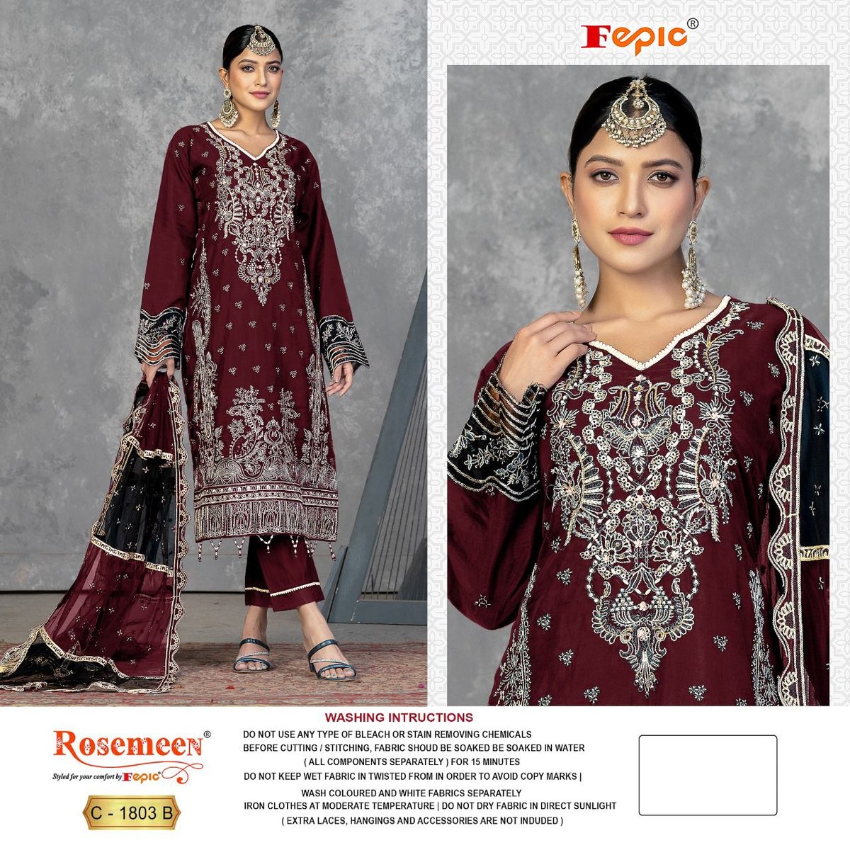 FEPIC ROSEMEEN C-1803-A TO C-1803-C 2