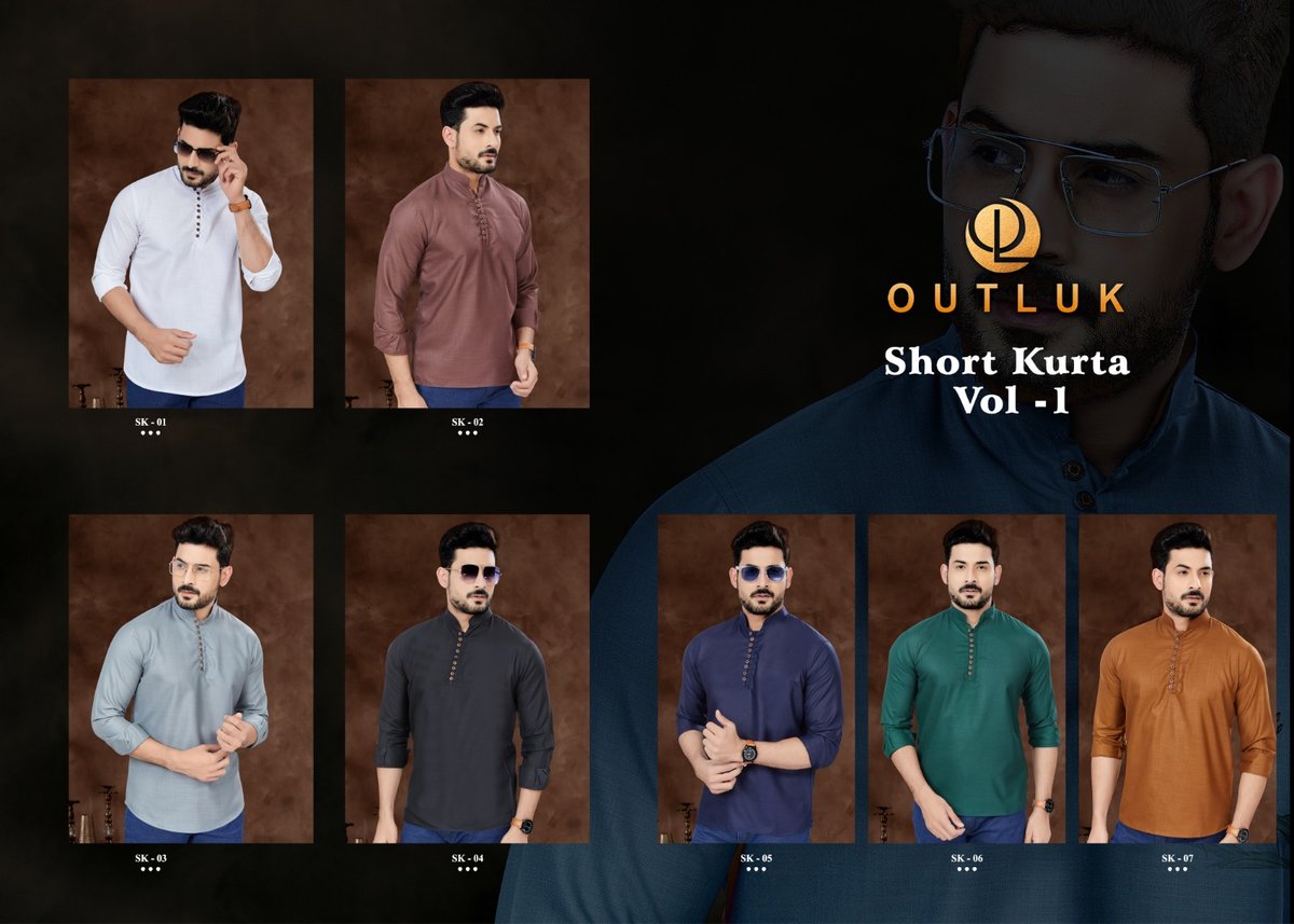 Kurta Outlook Short Kurta Vol-1 01-07 Series 8