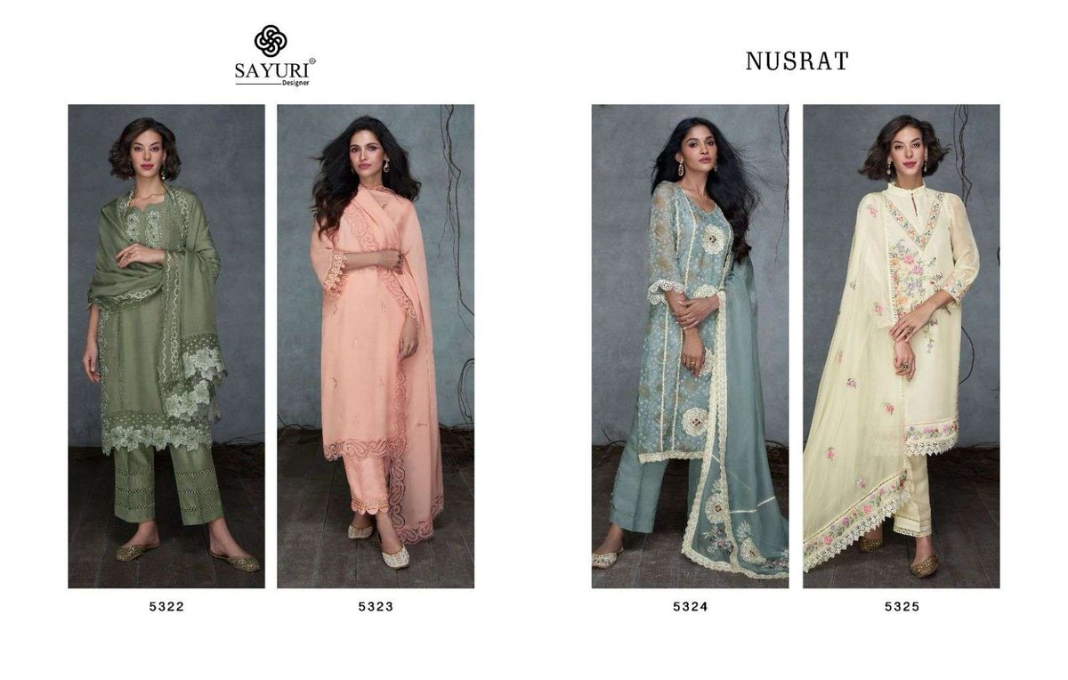Sayuri Designer Nusrat 5322-5325 Series 5