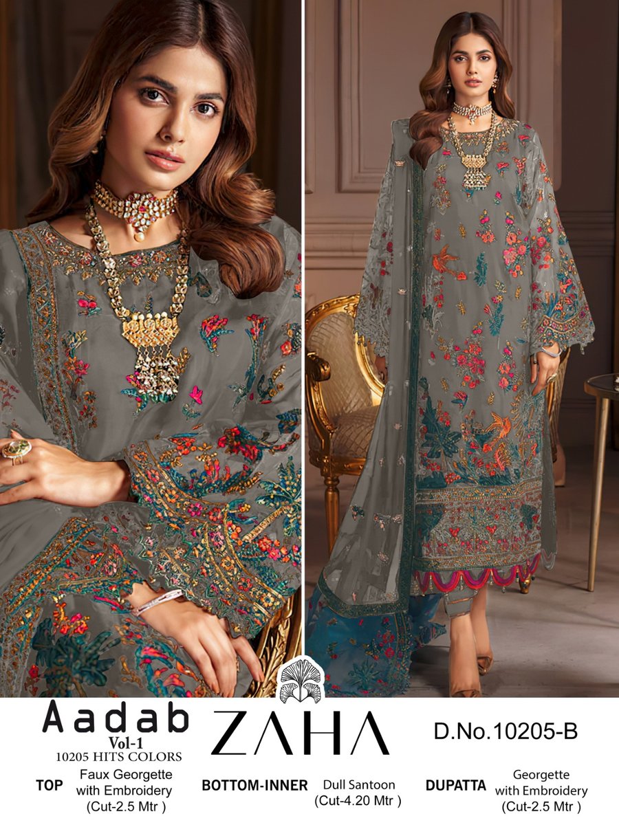 ZAHA AADAB VOL-1 10205-A TO 10205-D 2