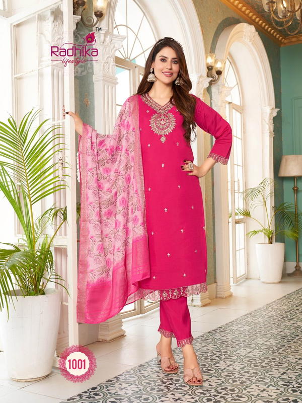 Radhika Lifestyle Kasturi Vol-1 1001-1006 Series