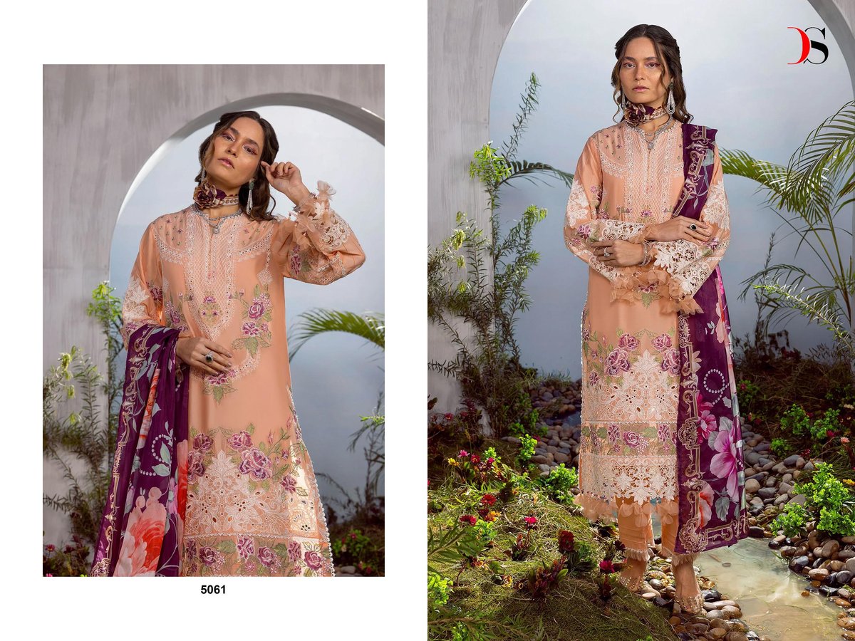 DEEPSY SUITS SANA SAFINAZ LAWN - 2 5061 TO 5065 1
