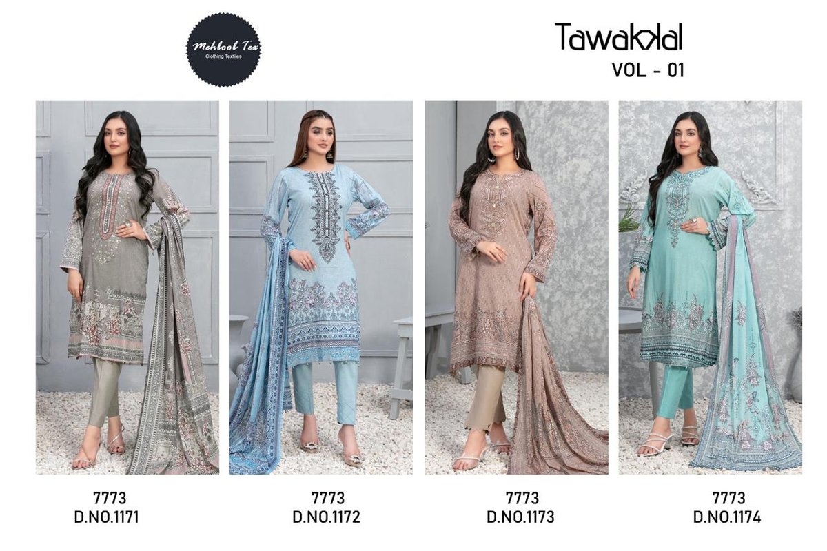 Mehboob Tex Tawakkal Vol-1 1171-1174 Series 9