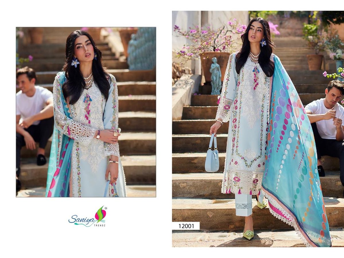 SANIYA TRENDZ MUSHQ VOL-12 12001 TO 12002 1