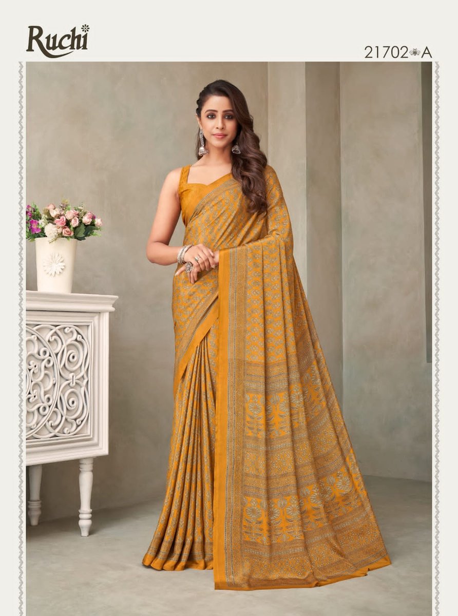 Ruchi Saree Vivanta Silk 18th Edition 21701-21706 Series 3