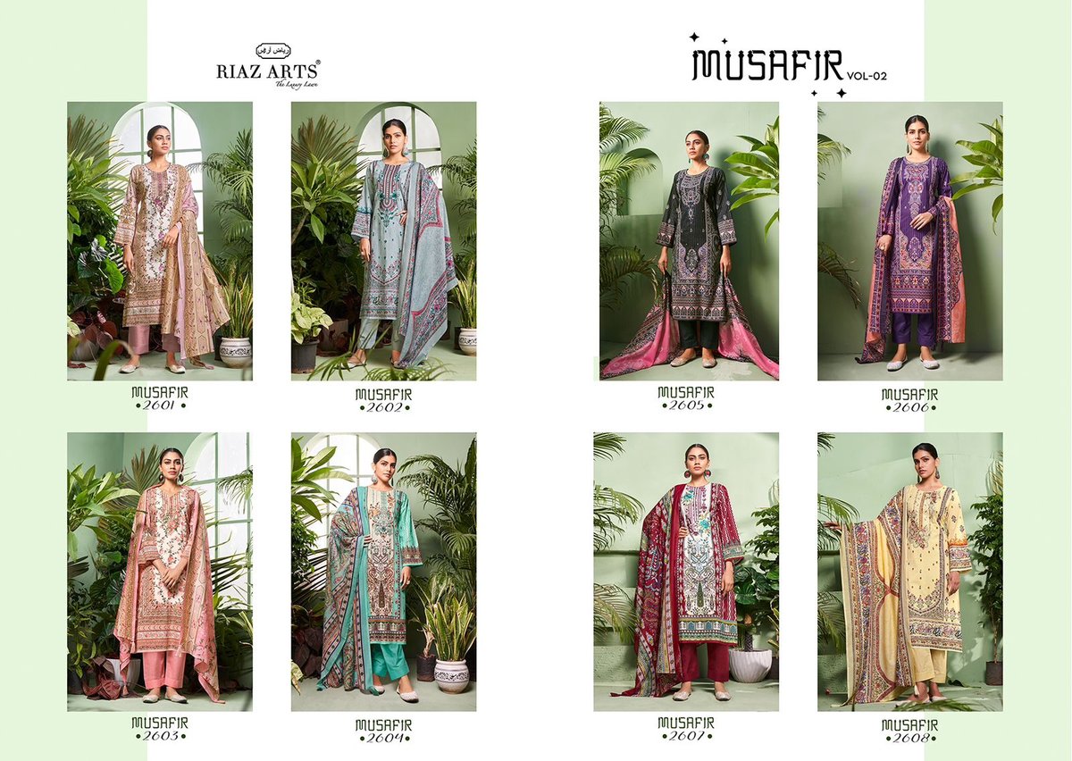 RIAZ ARTS MUSAFIR VOL-2 2601 TO 2608 9