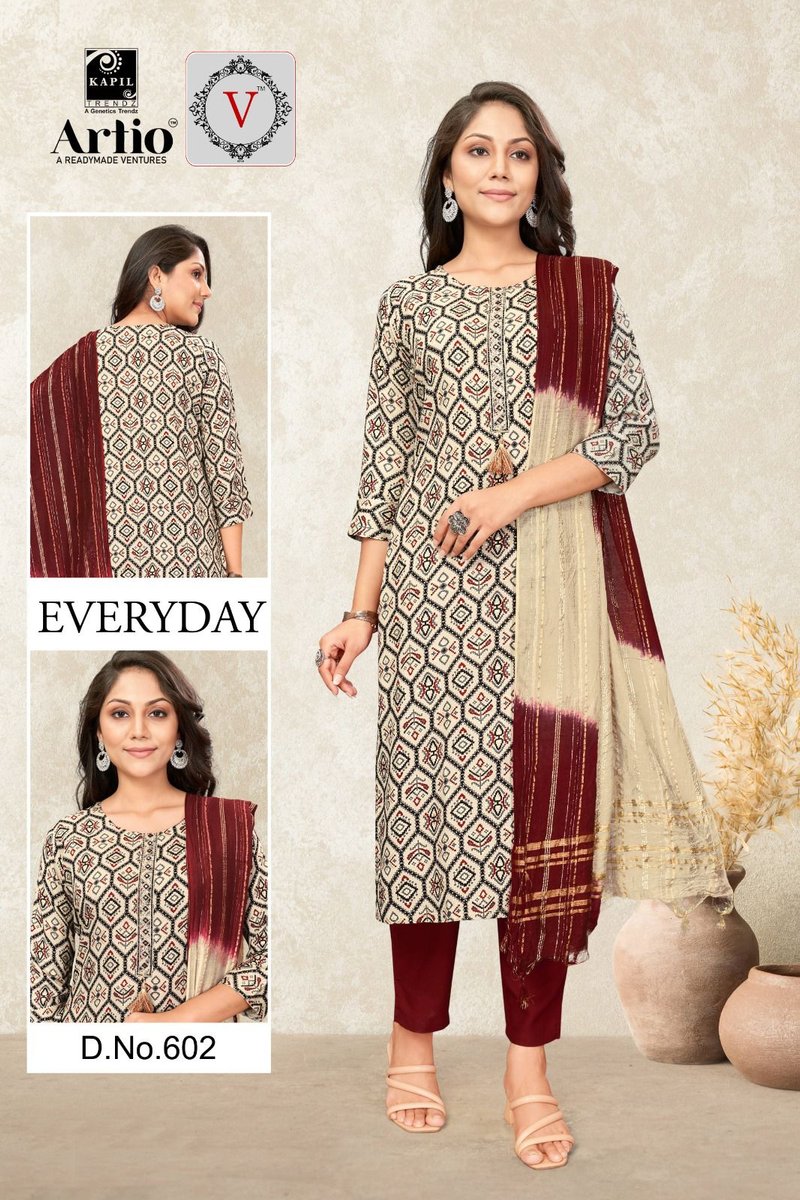 Kapil Trendz Artio Every Day 601-622 Series 2