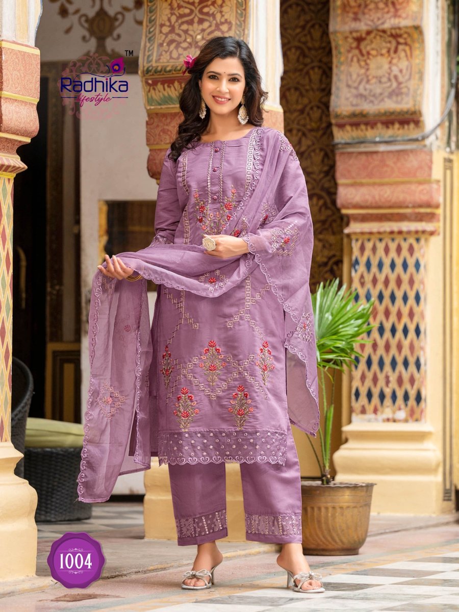 Radhika Lifestyle Shehnaaz Vol-1 1001-1006 Series 4