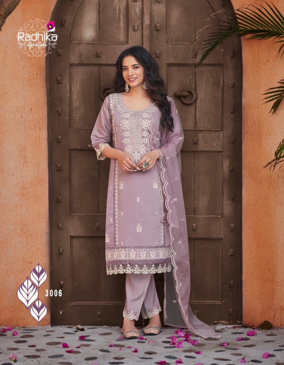 RADHIKA LIFESTYLE SEHNAZ VOL-3 3001 TO 3006 6