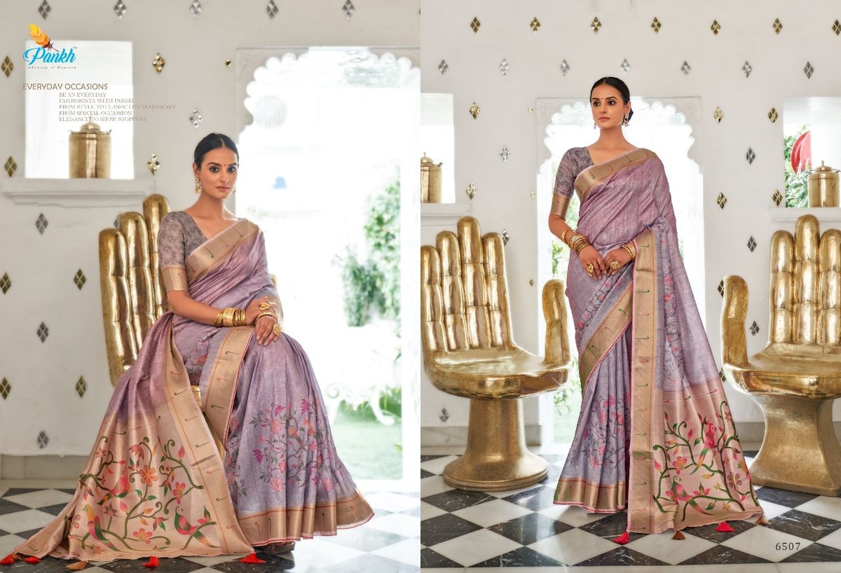 Pankh Creation Surkh 6501-6508 Series 7