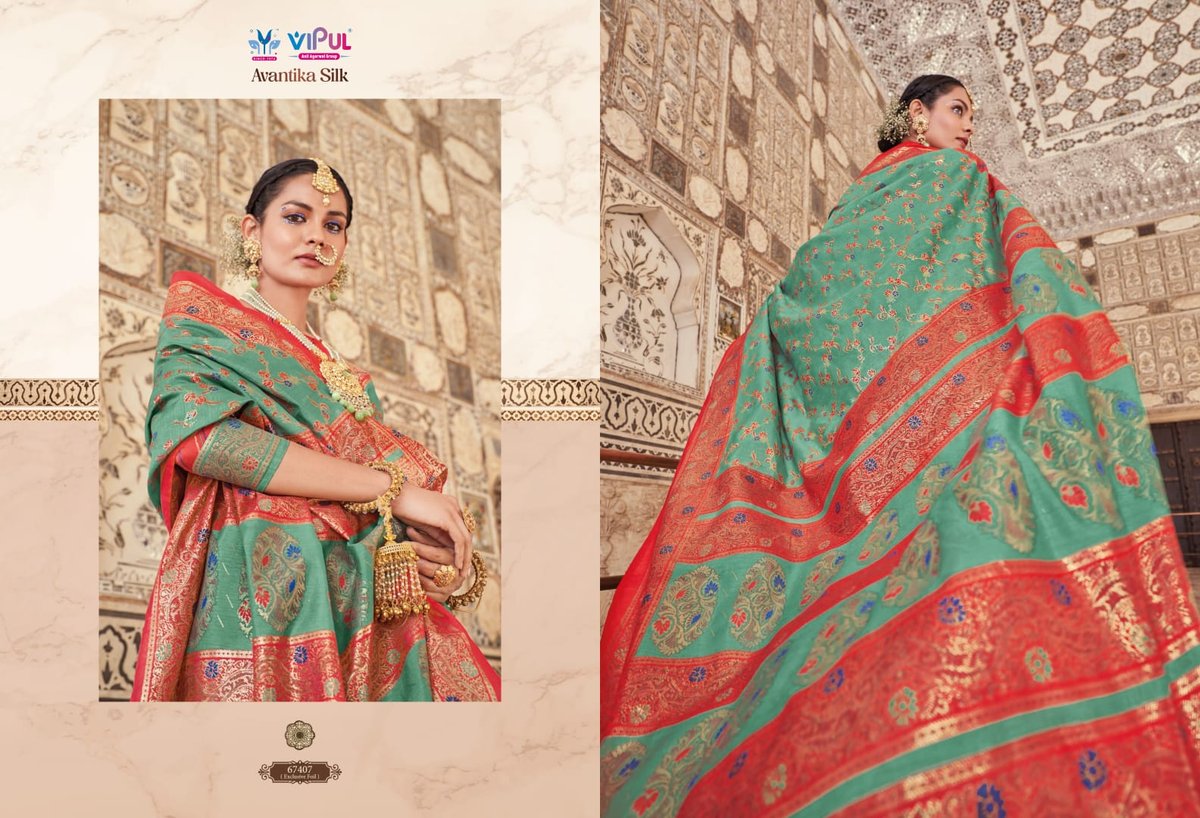 Vipul Fashion Avantika Silk 67401-67409 Series 7