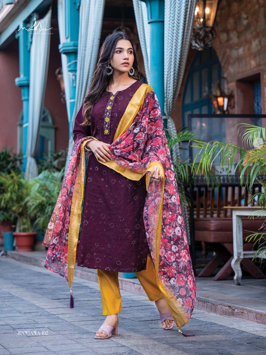 MAYUR FASHION RANJANA SERIES 101 TO 106 2