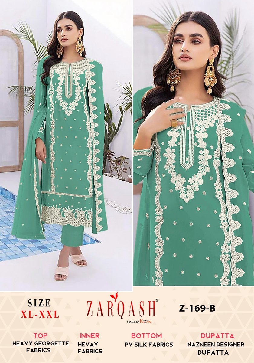 ZARQASH READYMADE COLLECTION Z-169-A TO Z-169-B 2