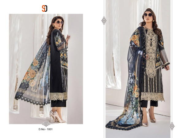 SHRADDHA DESIGNER MARIA.B COLERS VOL-1 1001 TO 1005