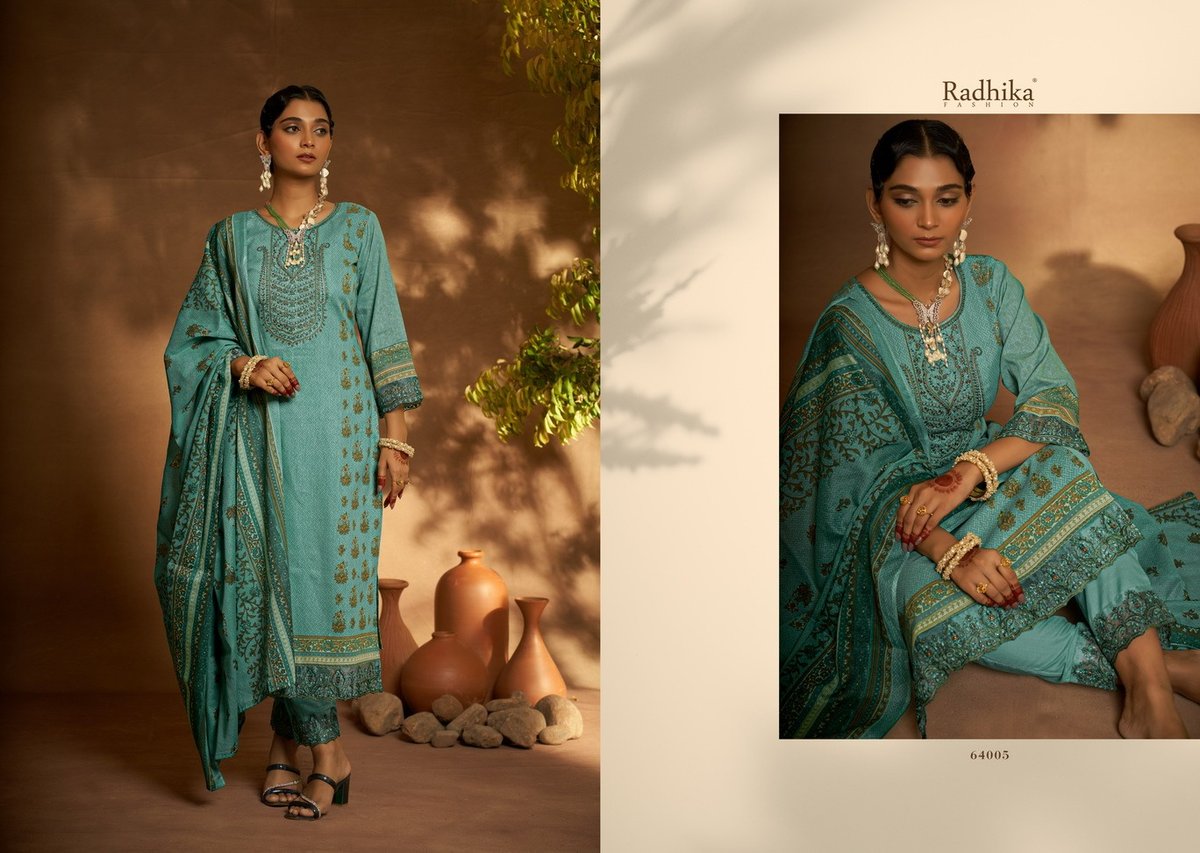 RADHIKA FASHION AZARA MEHENDI 64001 TO 64008 5