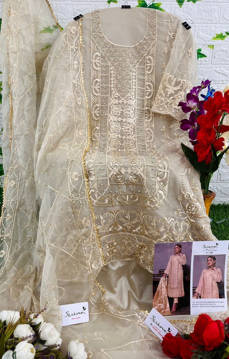 Serine Pakistani Suit S-142 Design 2
