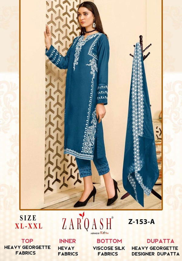 ZARQASH READYMADE COLLECTION Z-153-A TO Z-153-C
