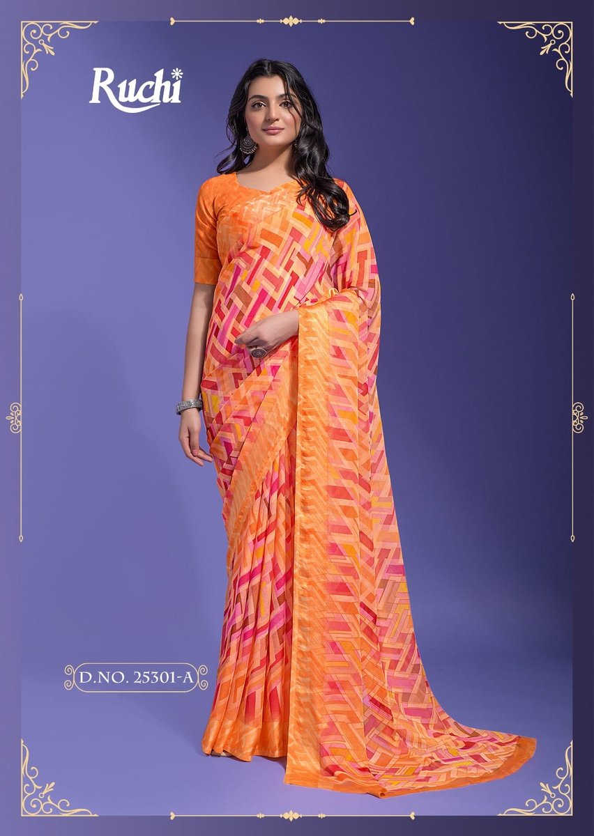 RUCHI CHERRY 25301 A & D TO 25303 A & D 1