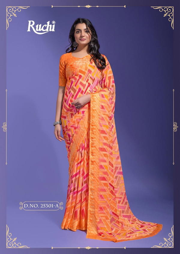 RUCHI CHERRY 25301 A & D TO 25303 A & D