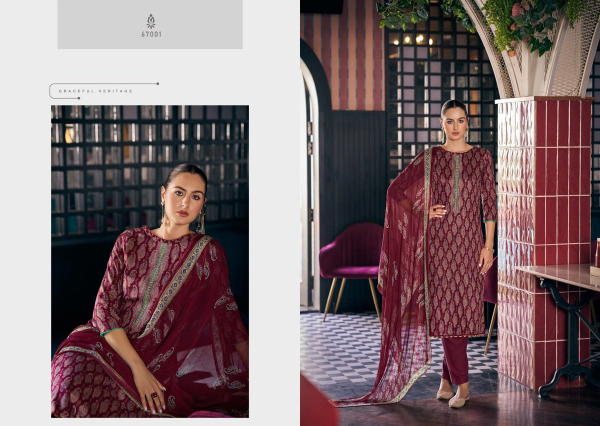 NISHANT FASHION SARHAN 67001 TO 67008