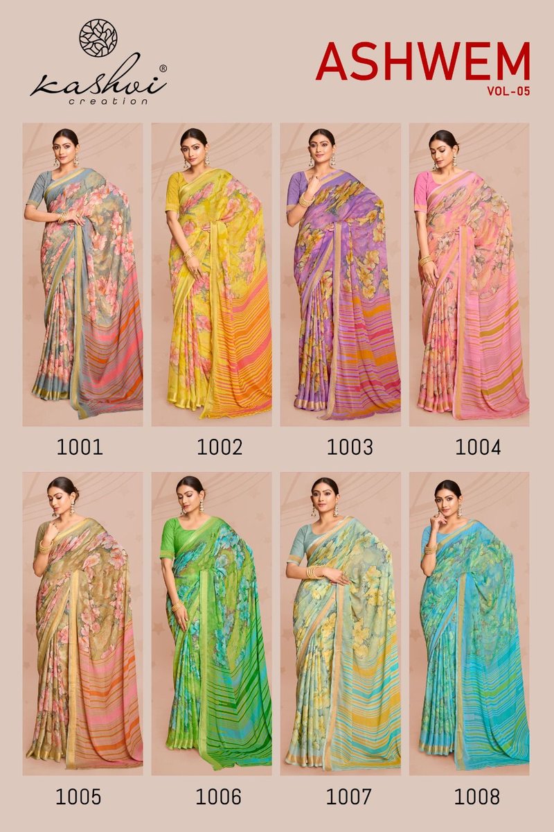 KASHVI CREATION ASHWEM VOL-5 1001 TO 1008 9
