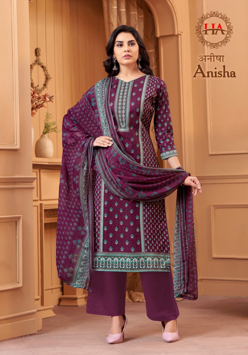 HARSHIT FASHION ANISHA H-1524-001 TO H-1524-008 2
