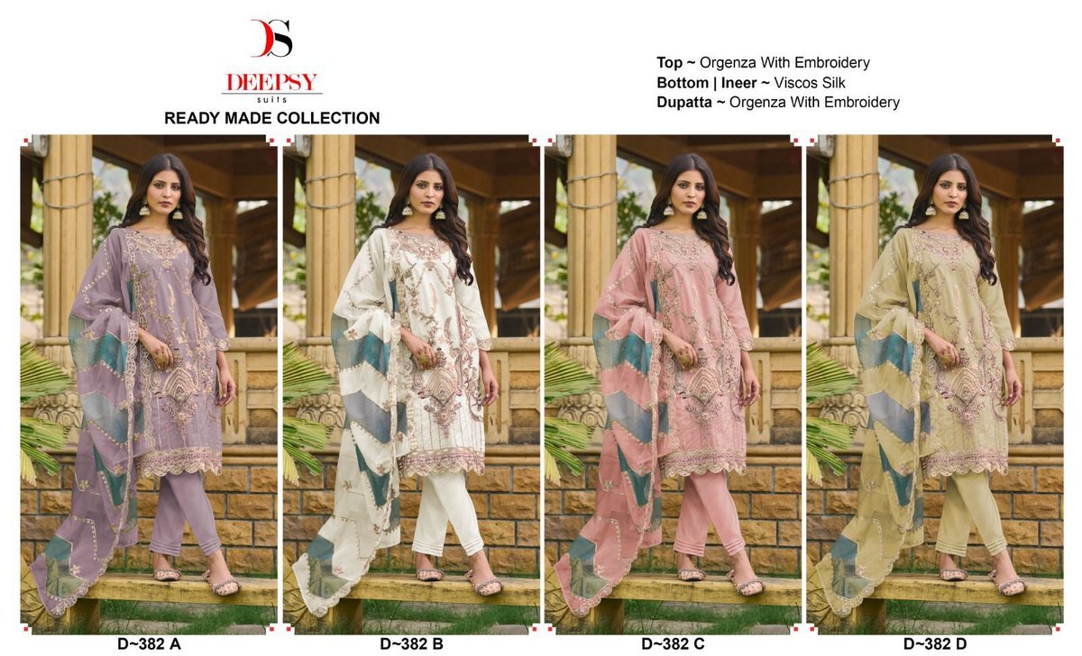DEEPSY SUIT D-382-A TO D-382-D 5