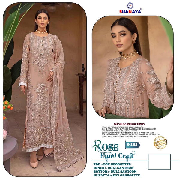 SHANAYA FASHION ROSE HAND CRAFT S-163