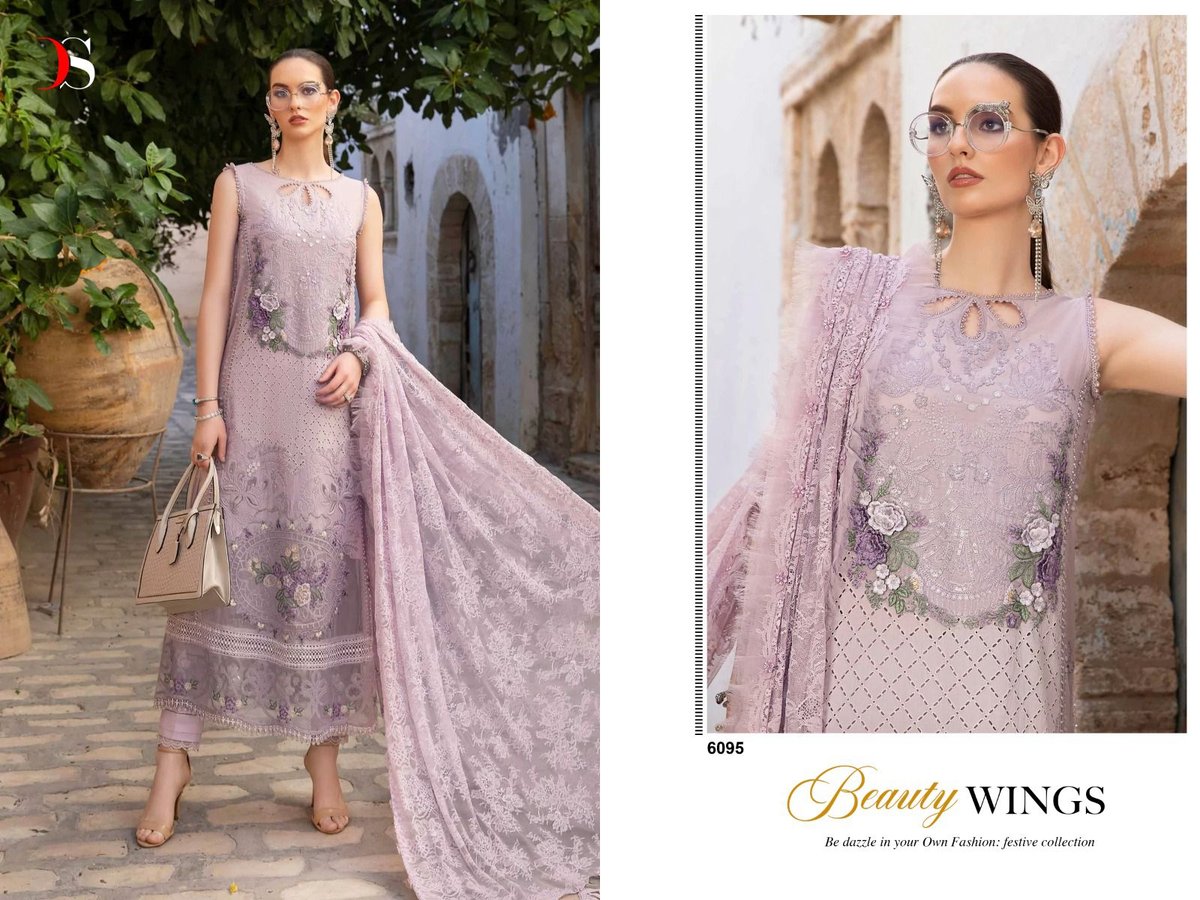 DEEPSY SUITS MARIA.B VOYAGE LAWN - 24-2 6091 TO 6097 5
