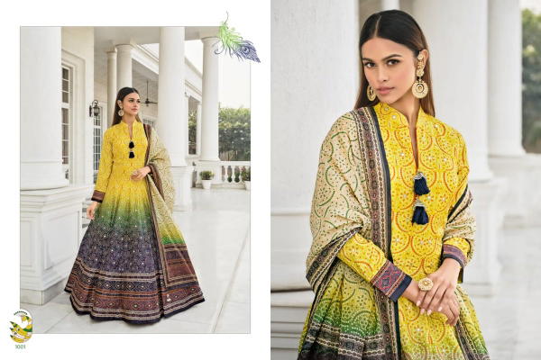 Virasat Gowns Morepinch 1001-1006 Series