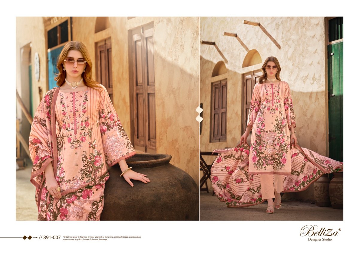 BELLIZA DESIGNER NAIRA VOL-39 891-001 TO 891-008 7