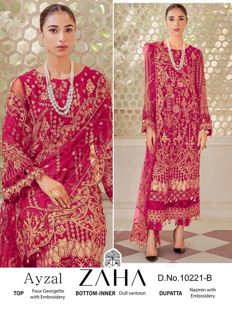 Zaha Ayzal Vol-1 10221 Colors 3