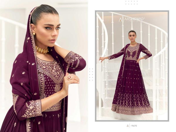 Aashirwad Creation 9675-9679 Series