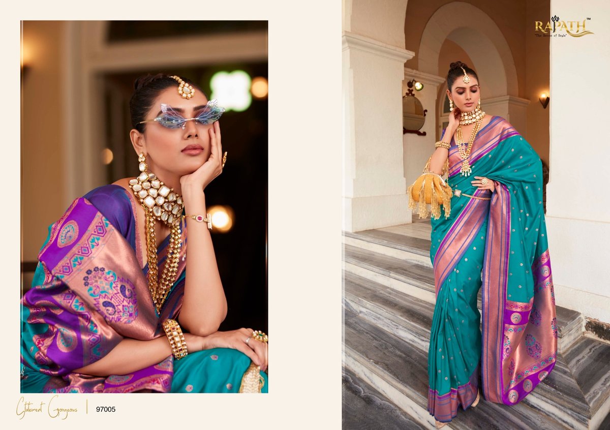 RAJPATH KIYA PAITHANI SILK 97001 TO 97008 5
