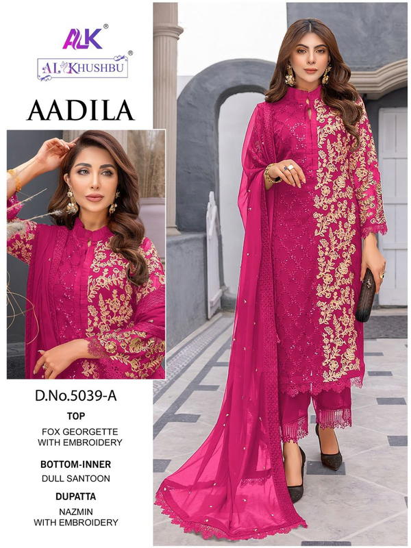 AL Khushbu Aadila Vol-1 5039 Colors