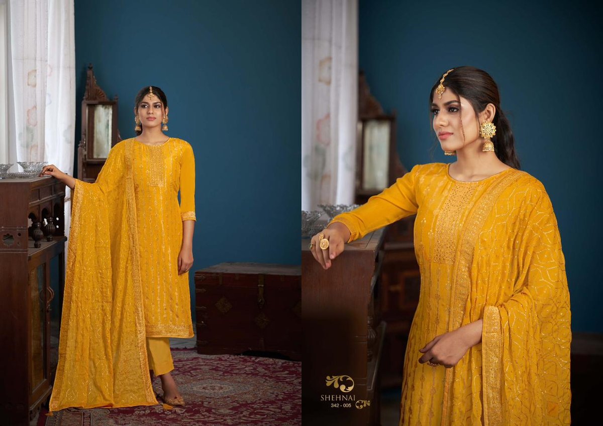 Sargam Prints Shehnai Vol-3 342-001 to 342-006 Series 5