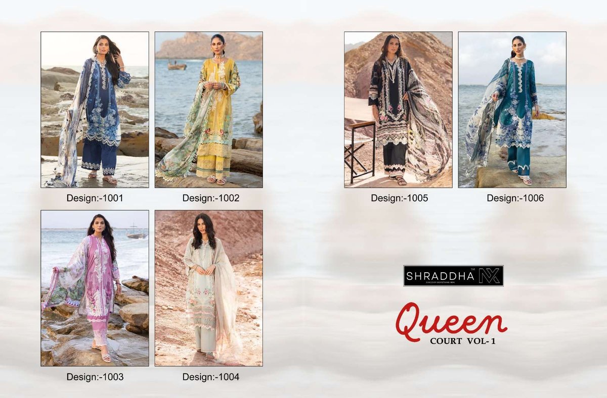 Shraddha Nx Queen Court Vol-1 1001-1006 Series 7
