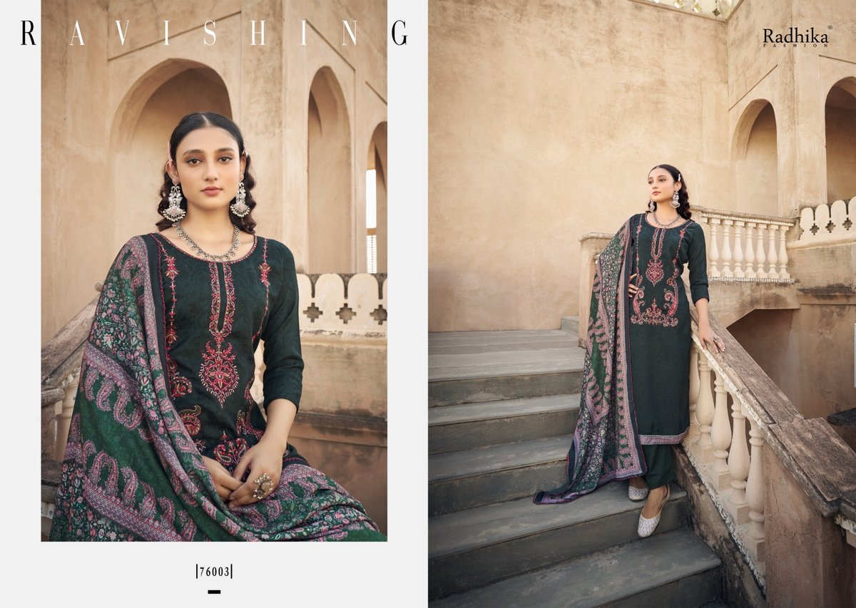 Radhika Fashion Sumyra Kashmiri Shawl Vol-2 76001-76006 Series 3