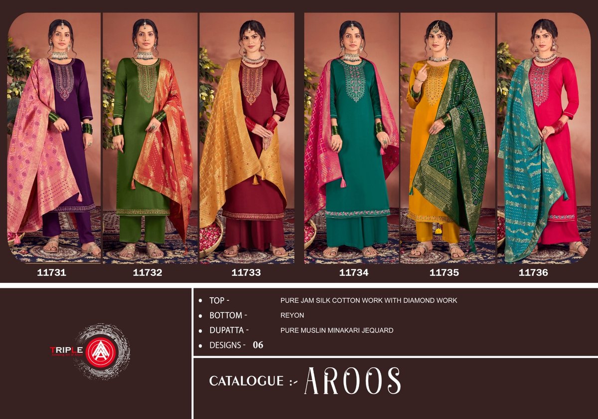 TRIPLE AAA AROOS 11731 TO 11736 7
