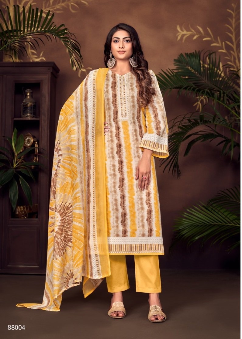 SKT SUITS ADHIRA VOL-6 88001 TO 88008 4