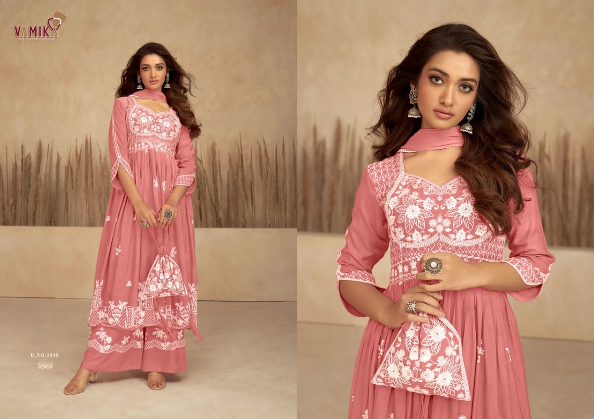 Vamika Fashion Lakhnavi Vol-7 1037-1042 Series 4